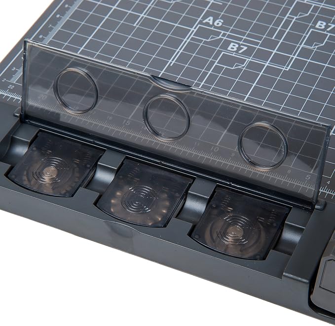 3-Way 12.6 Inch Rotary Trimmer Cutter Perforate & Scallop | A4 Size, Perforate - Image 5