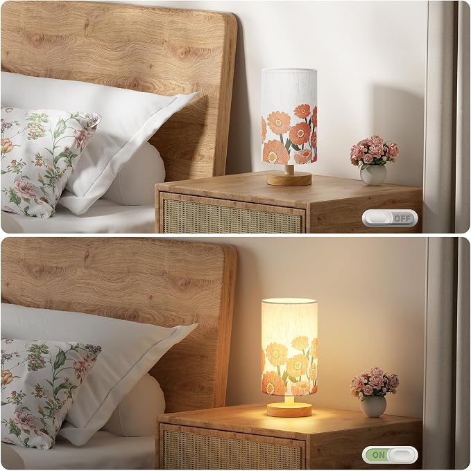 Fenmzee Sunflower Table Lamp for Bedroom - Image 4