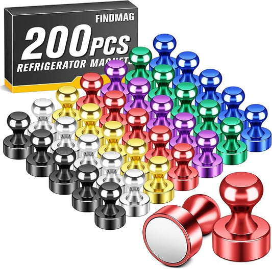 FINDMAG Magnets for Fridge, Strong Refrigerator Magnets for Whiteboard by FINDMAG