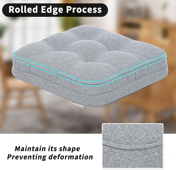 GOFORIT Memory Foam Seat Cushion，Kitchen Chair Cushions - Image 6