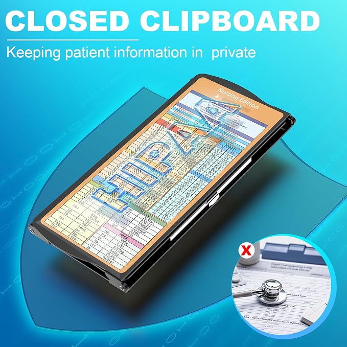 Nursing Clipboard Foldable Aluminum - Image 7