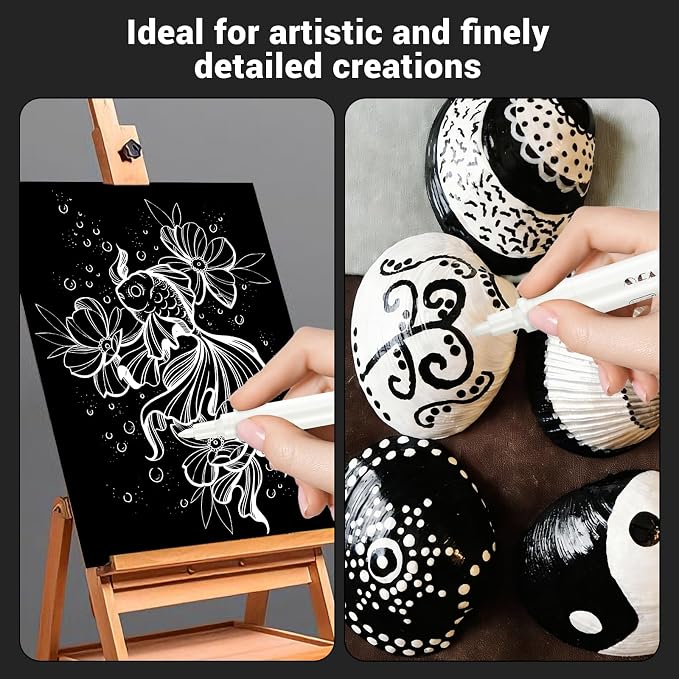 SFAIH Acrylic White Paint Pens - Image 4