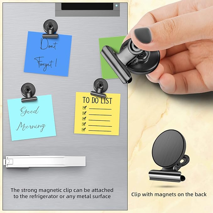 Grtard 6 Pack Magnetic Clips Heavy Duty, Magnet Clips - Image 3