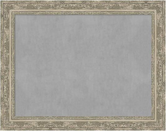 Amanti Art Silver Framed Magnetic Board 22x28 Medium Vision Board by AmantiArt