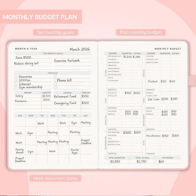 And Per Se Budget Planner, Budget Book - Image 3