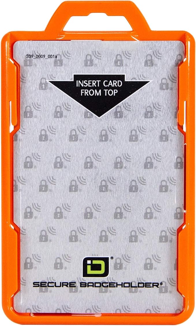 ID Stronghold - RFID Blocking Secure Badge Holder - Duolite 2 Card ID Holder - by IDStronghold
