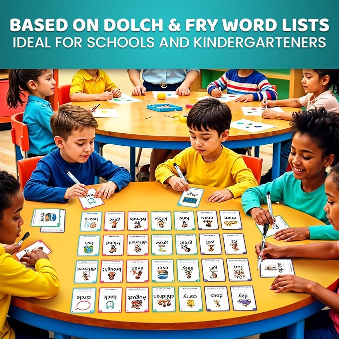 QUOKKA 520 Sight Words Flash Cards - Image 5