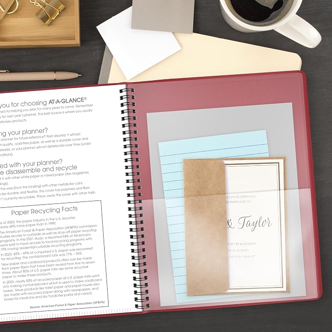 AT-A-GLANCE 2027 Appointment Book Planner, 8.25" x 11" - Image 4