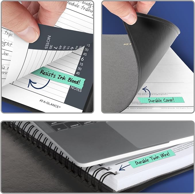 AT-A-GLANCE 2027 Appointment Book Planner, Daily Group Planner, 8.5" x 11" - Image 5
