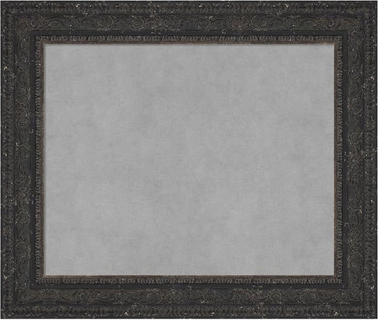 Amanti Art Black Framed Magnetic Board 21x25 Small Vision Board by AmantiArt