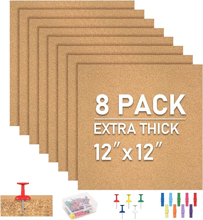 Cork Board Tiles by Facilife