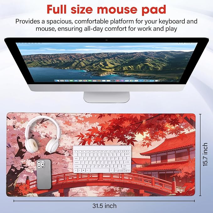 Large Mouse Pad 31.5x15.7 Inch - Image 2