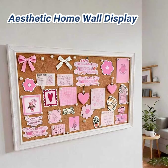 200 Pcs Pearl White Decorative Push Pins - Image 5