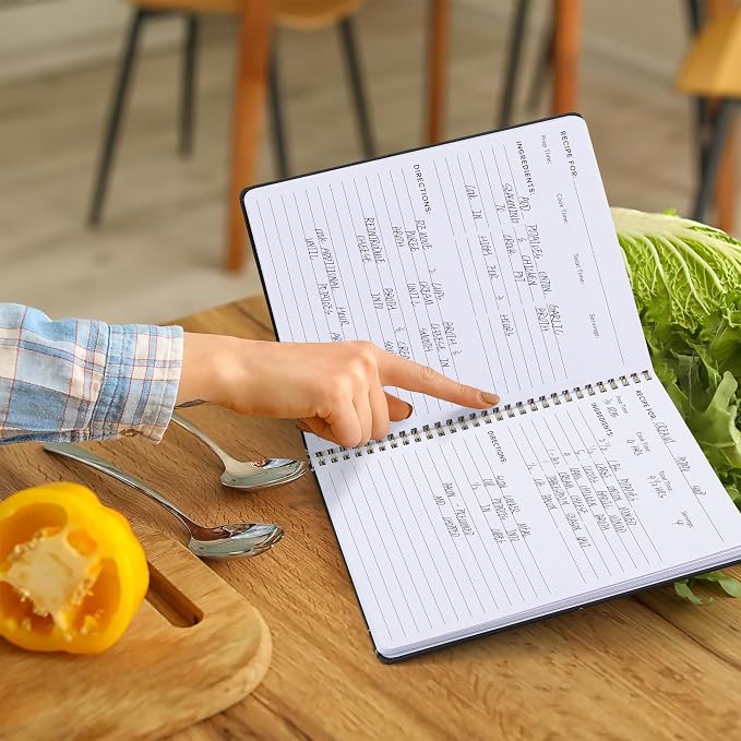 Elegant Recipe Book for 100+ Cherished Meals - Image 6