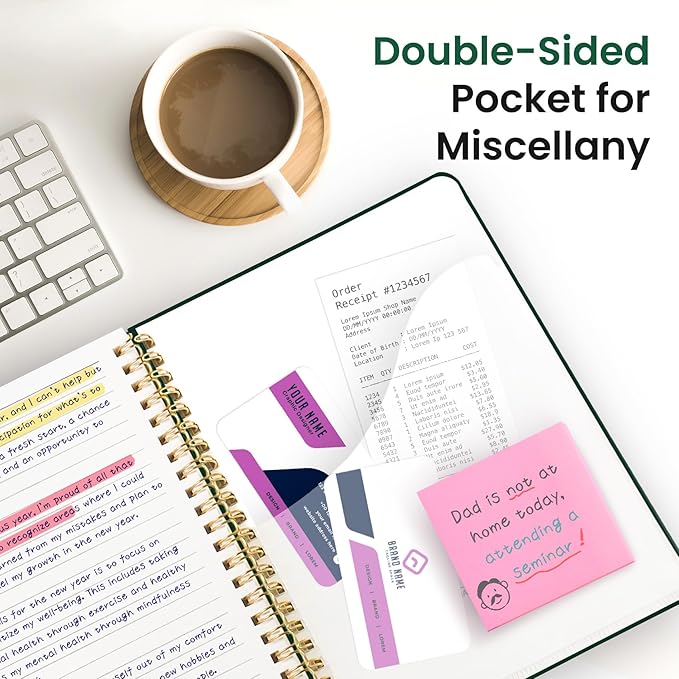 Lined Spiral Journal Notebook for Women, Cute A5 College Ruled Hardcover Notebook for Work & Note Taking, Aesthetic Pretty Journal for Writing, 140 Pages, Butterfly-DeskLoop Office