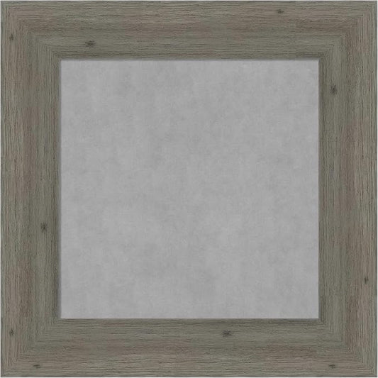 Amanti Art Grey Framed Magnetic Board 17x17 X-Small Vision Board by AmantiArt