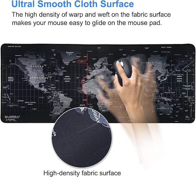 Professional Large Mouse Pad, 31.5 x 11.8 in Extended Gaming Mouse Pad - Image 4