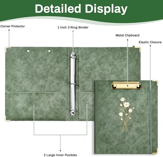 Ovesmusl 1 Inch 3 Ring Binder - Image 3