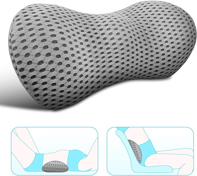 Lumbar Support Pillow for Office Chair, Memory Foam Lumbar Pillow for Lower by Relaxedcomfortablebreathab