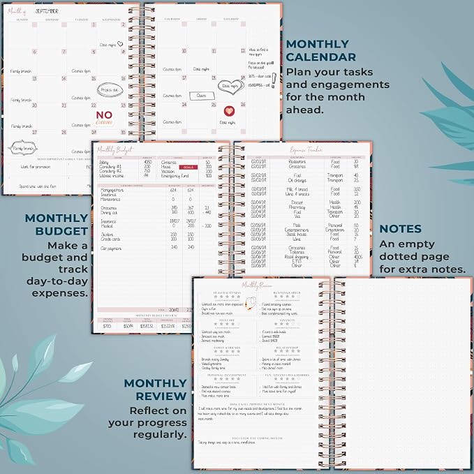 PLANBERRY Large Hourly Schedule Planner Premium – Undated Organizer - Image 4