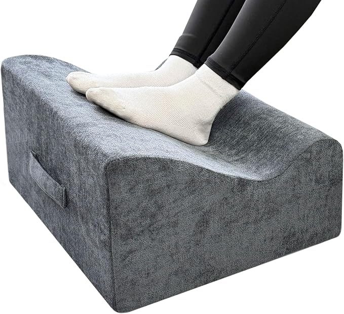 Large Foot Rest for Under Desk at Work, Footrest by Officechairscarseatcushio