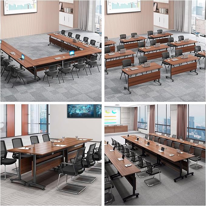 Conference Room Table, Flip Top Conference Table The Folding Conference Table - Image 2