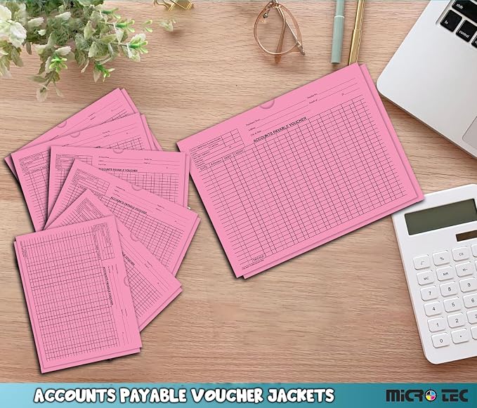 Accounts Payable Voucher Envelopes General Accounting Style, Buff 400 Pack | - Image 7