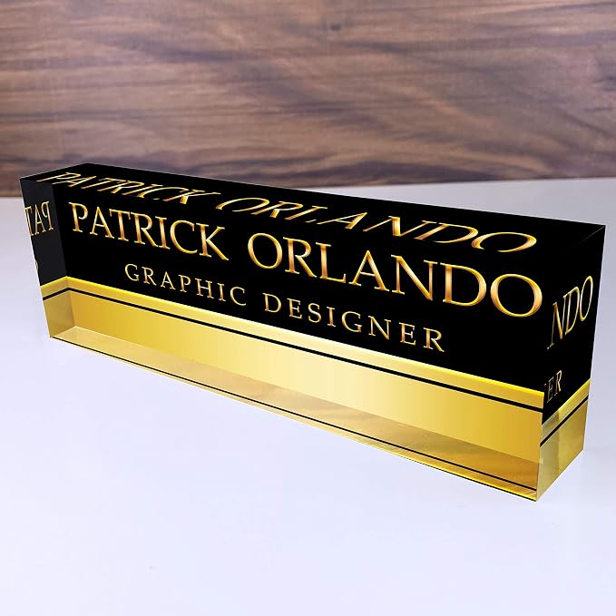 Artblox Office Name Plate Personalized | Custom Name Plates by Artblox