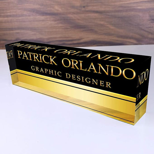 Artblox Office Name Plate Personalized | Custom Name Plates by Artblox
