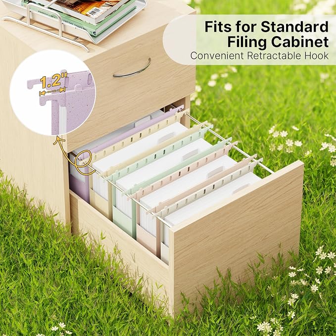 XINGIA Plastic Hanging File Folders, Letter Size - Image 3