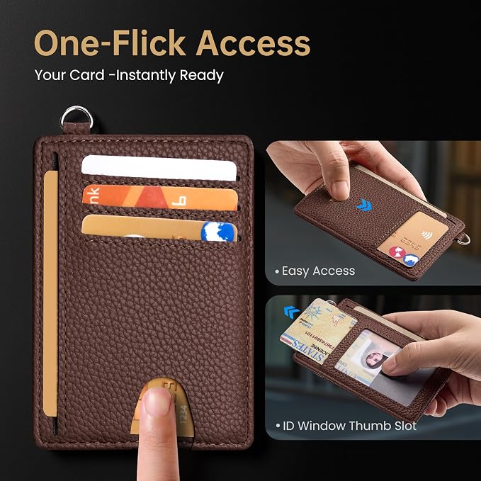 Mayski Slim Wallet, Credit Card Holder - Image 6