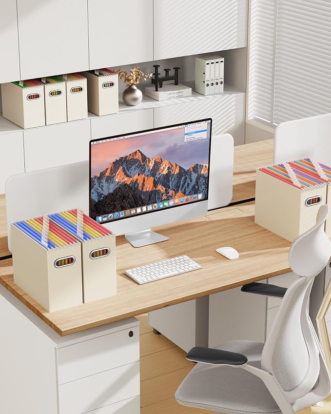 Oterri Cardboard File Organizer Box - Image 3