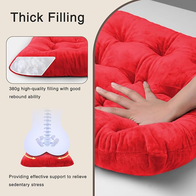 OVOV 4 Pack Chair Cushions for Dining Chairs Soft Seat Cushions for Kitchen - Image 6