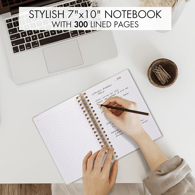 Aesthetic Thick Spiral Notebook Journal - Image 3