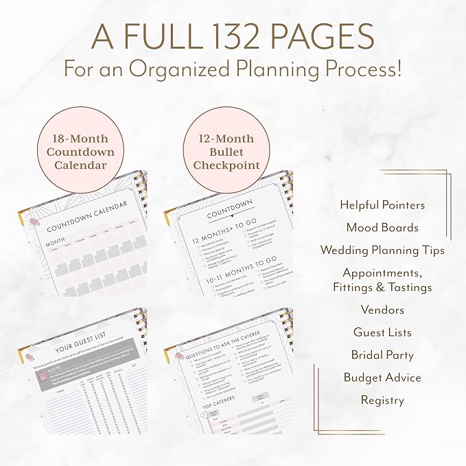 Your Perfect Day Wedding Planner Book and Organizer - Image 4