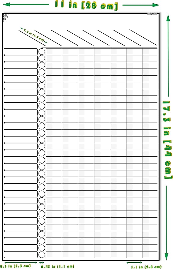 Multi-use Magnetic to-Do List Board Chore Chart List Goal Planner Task Habit - Image 7