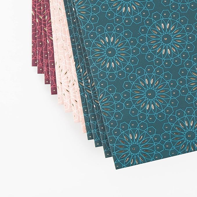 U Brands Hanging File Folders, Fleuri Jewel Tones - Image 4