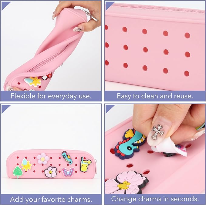 Mr. Pen- Small Silicone Pencil Case - Image 3