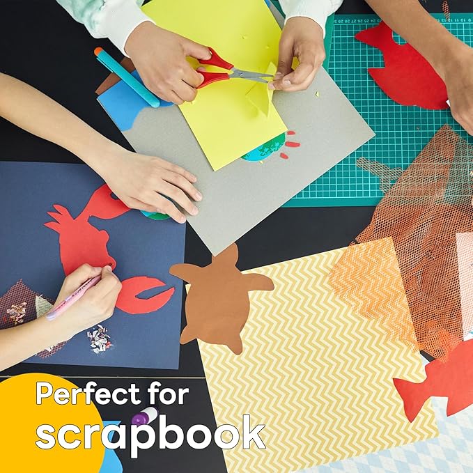 Colored Card Stock 8.5 x 11 Assorted, Goefun Colored Cardstock 25 Colors, 80lb Colorful Printer Paper, Multicolor Construction Paper for Crafts & Scrapbooking-DeskLoop Office