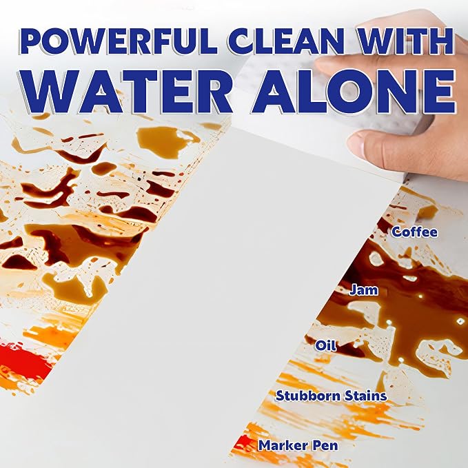 Magic Sponge Eraser, 30 Pack 4X Density Melamine Sponge | GRS Certified - Image 5