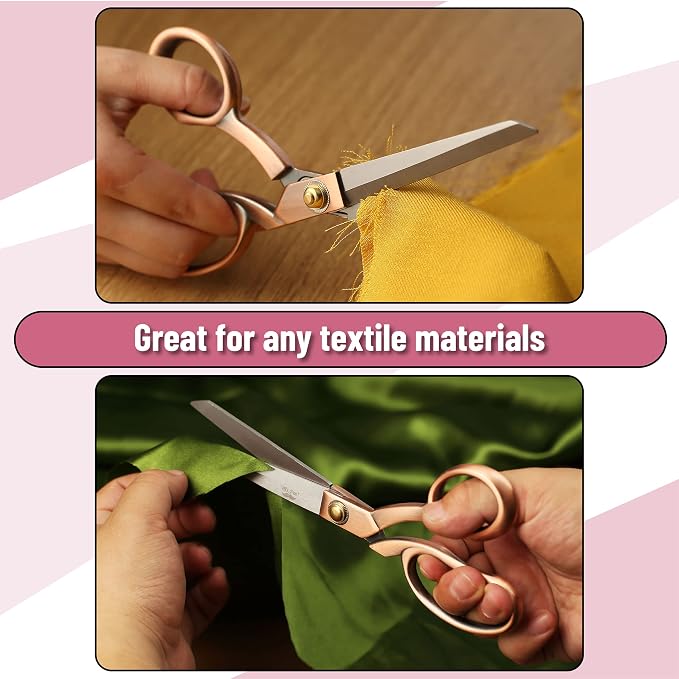 Mr. Pen- Premium Tailor Scissors, 8-Inch | Heavy Duty Carbon Steel Sewing & - Image 4