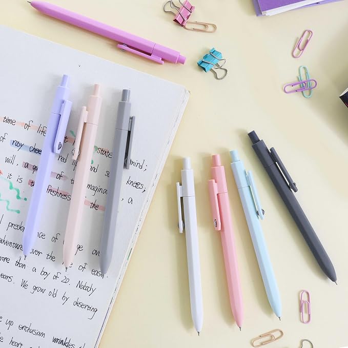 Vitoler Cute Gel Pens, 8 Pack 0.5mm Fine Point Pens - Image 5