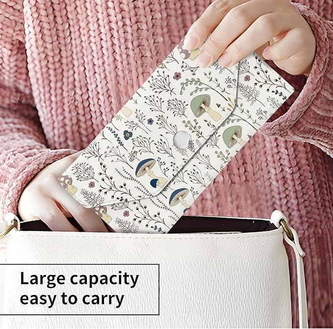 Cash Envelope Wallet Cute PU Leather Envelopes Bag - Image 2