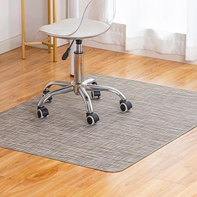 BARoyal Office Chair Mat for Hardwood Floor Under Desk Computer Rolling Chair by BAROYAL