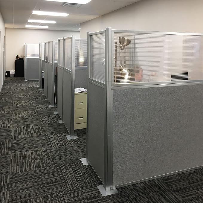 Versare Hush Panel Cubicle Kit | Workstation Partition Walls | Sound Dampening - Image 4