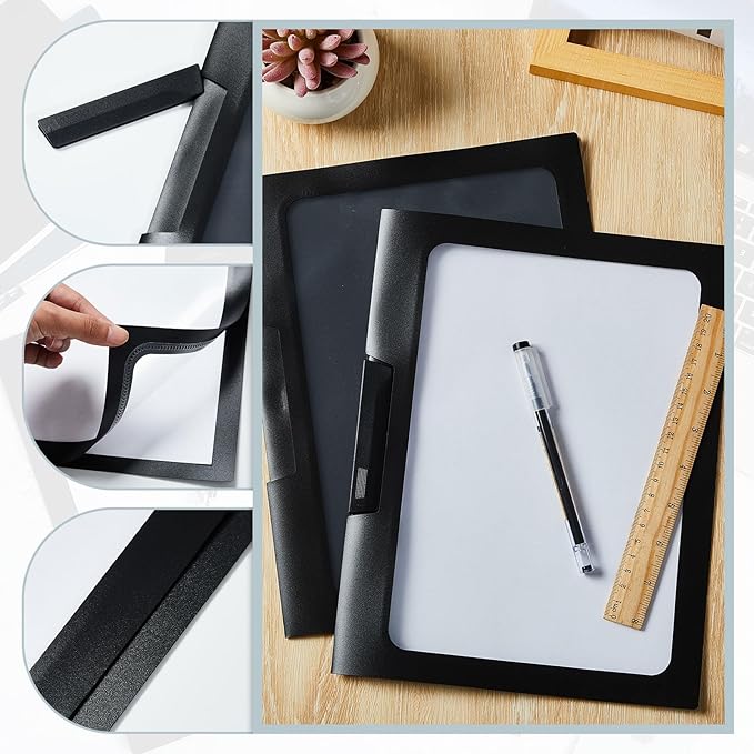 Yeaqee 50 Pcs Clear Report Covers - Image 4