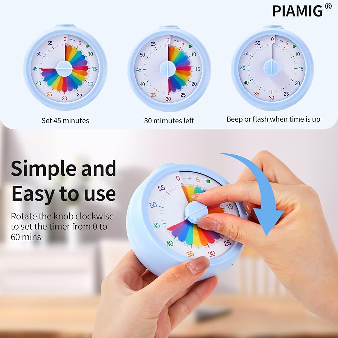 Visual Timer, 60-Minute Countdown Timer - Image 3