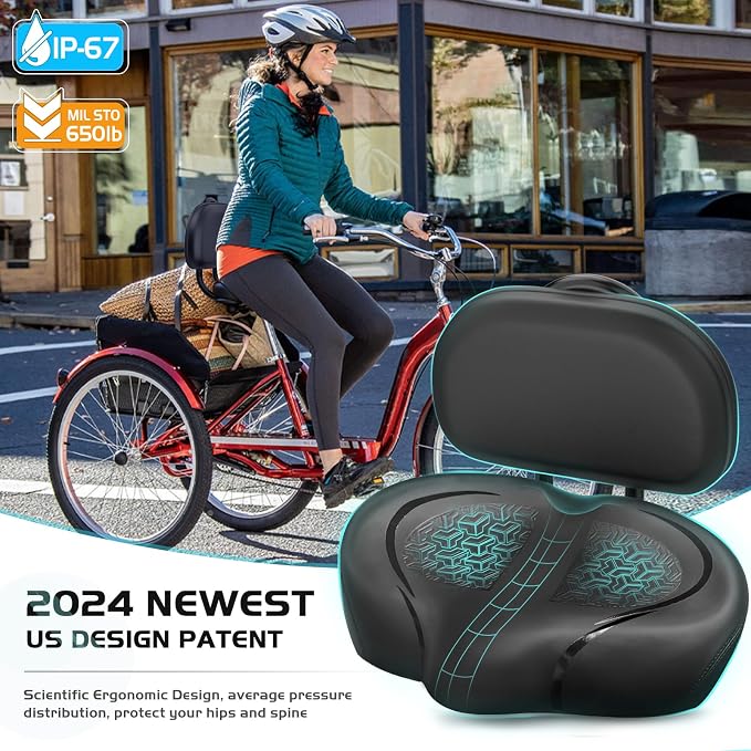Noseless Bike Seat Cushion for Men & Women - Image 3