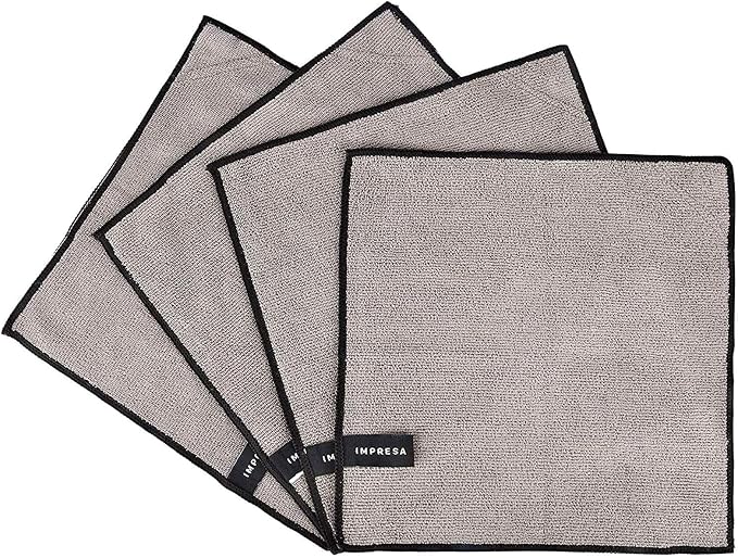 IMPRESA Magnetic Microfiber Dry Erase Cloth Erasers - 10 in x 10 in - Image 7