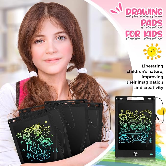 Zonon 4 Pcs LCD Writing Tablet 8.5 Inch Doodle Board Tablet Drawing Gifts LCD - Image 5
